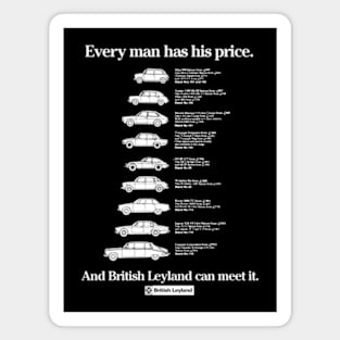 1970s BRITISH LEYLAND ADVERT Magnet